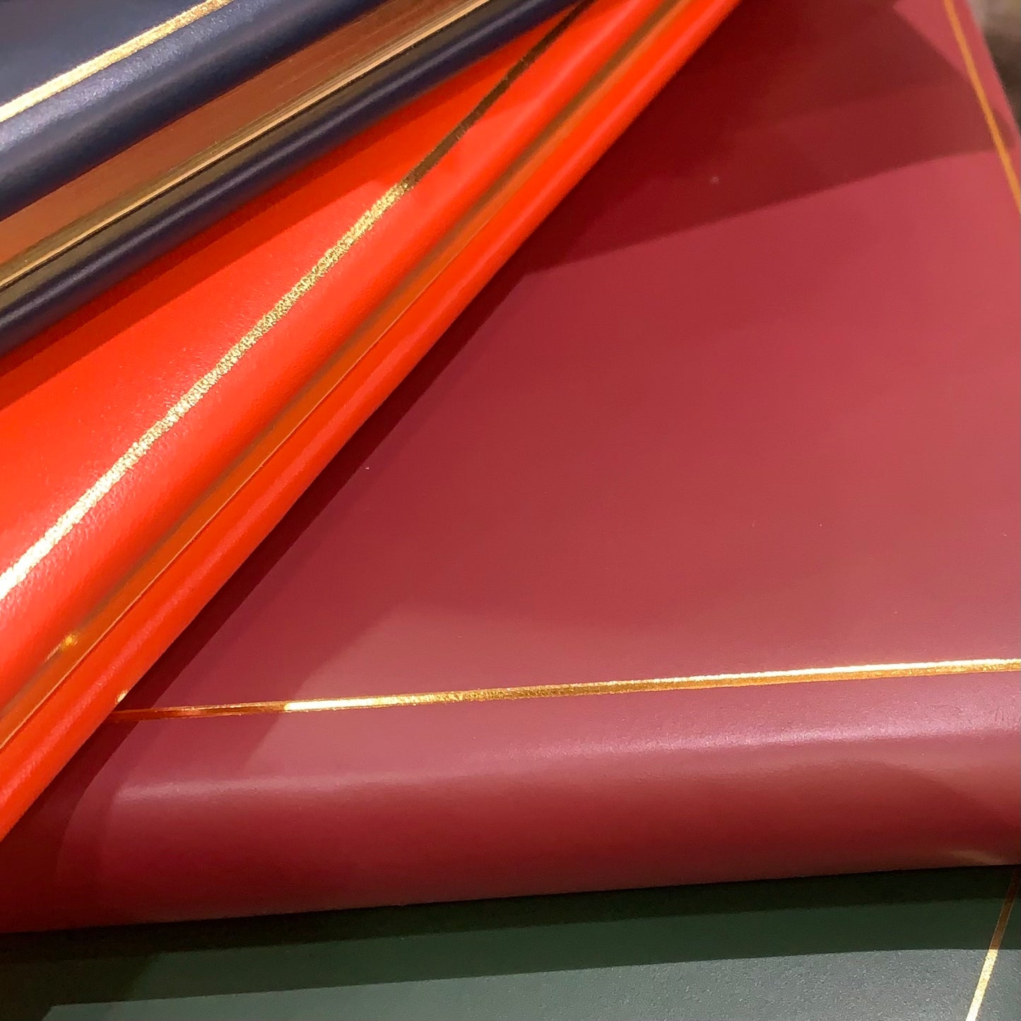 Joseph Gawler’s Sons | Funeral Service Guest Book | Small No.1 | Calf Leather with Full Name Engraved in Gold