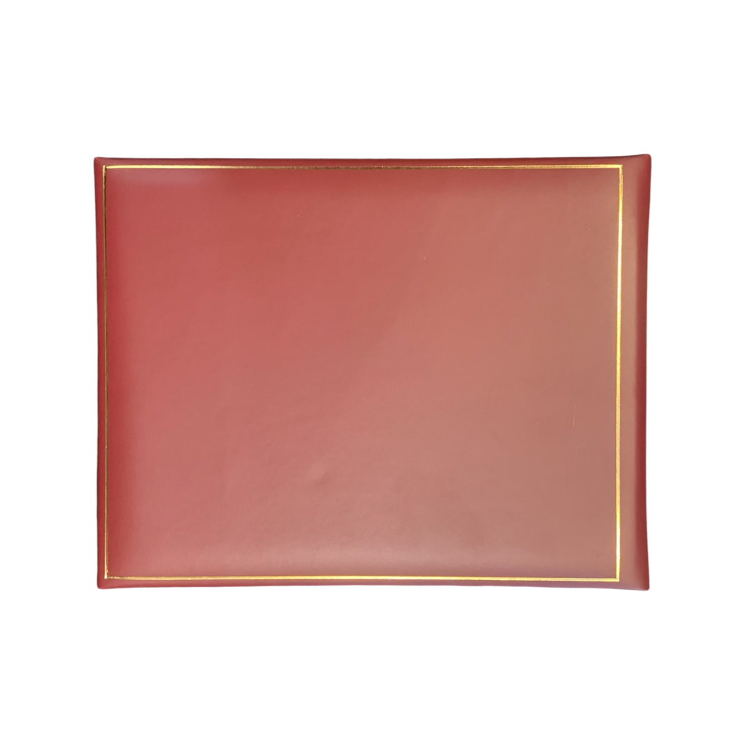 Joseph Gawler’s Sons | Funeral Service Guest Book | Small No.1 | Calf Leather with Full Name Engraved in Gold