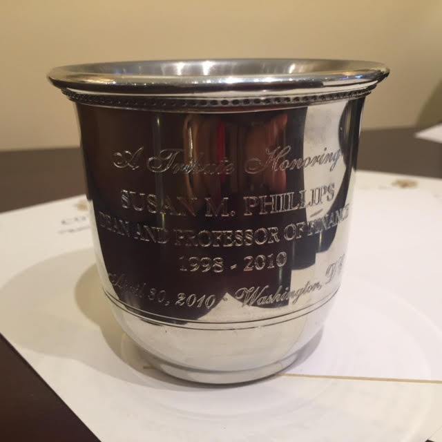 George Washington University | Pewter Gift with Engraved Crest | The George Washington University-Corporate Gifts-Sterling-and-Burke