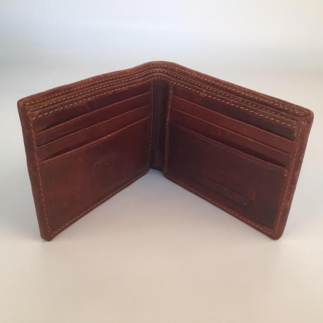Needlepoint Collection | Georgetown University Needlepoint Bi-Fold Wallet | Hip Wallet | Hoya | Blue and Grey | Smathers and Branson-Wallet-Sterling-and-Burke