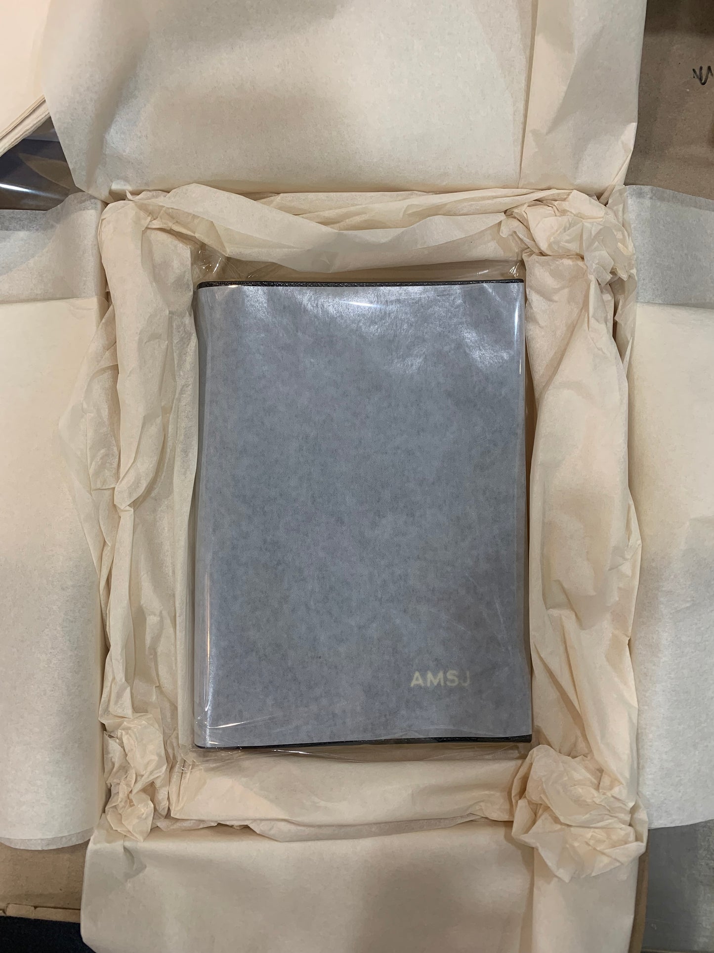 Crossgrain Leather Notebook | 8 by 6 Inches | Lined Pages | Made in England | Charing Cross