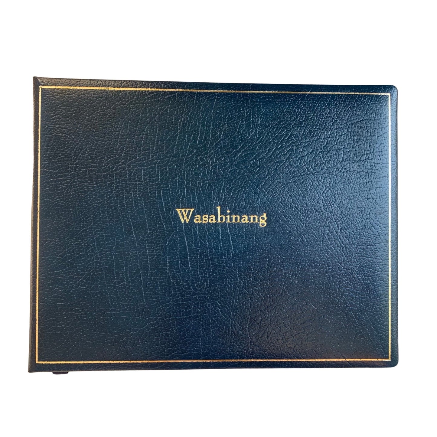 Guest Book Register | 7 by 9 Inches | Name, Date, Address | Made in England | Charing Cross