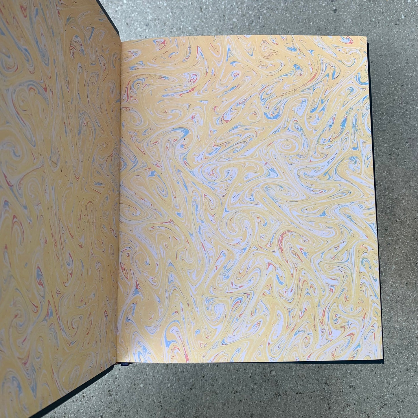 Guest Book | Finest Quality Leather | Gold Tooling | Vertical | 10 by 8 Inches