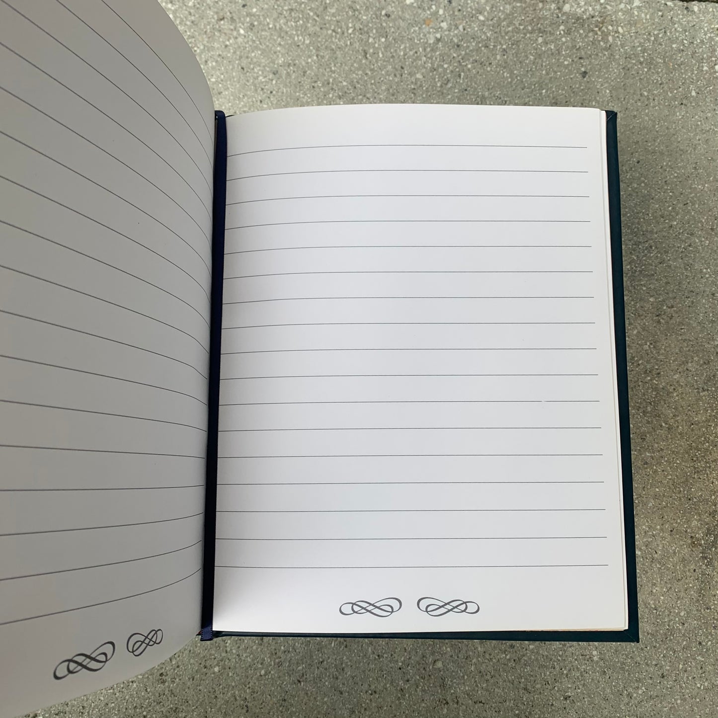 Guest Book | Finest Quality Leather | Gold Tooling | Vertical | 10 by 8 Inches