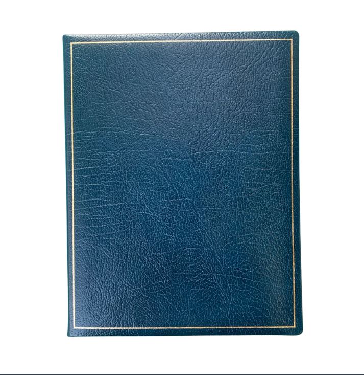 Personalized Guest Book / Notebook / Memory Book | Superior Quality | Classic Luxury | 9 by 7 Inches | Blank Pages | Charing Cross