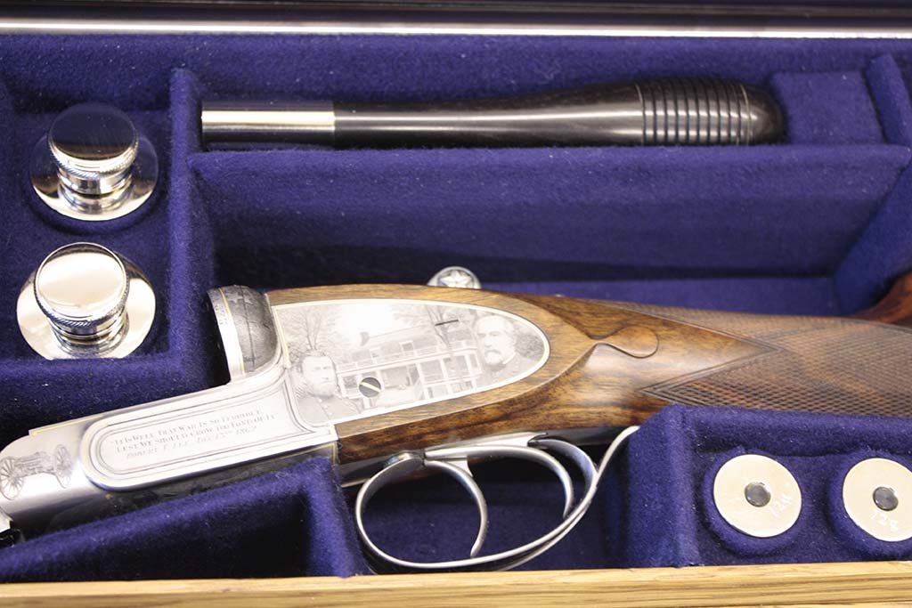 Bespoke Gun Box | Custom Gun Box | English Bridle Leather | Suede Lining | Hand Stitched and Handmade in England | Sterling and Burke-Gun Sleeve-Sterling-and-Burke
