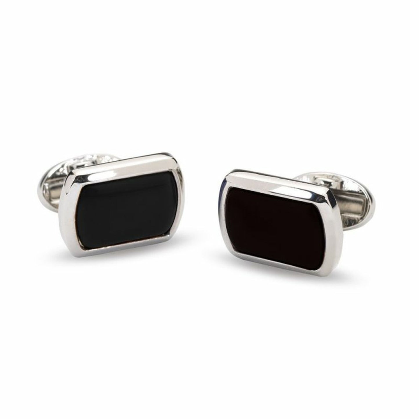 Halcyon Days Cufflinks | Custom Enamel Cufflinks | Gold and Silver