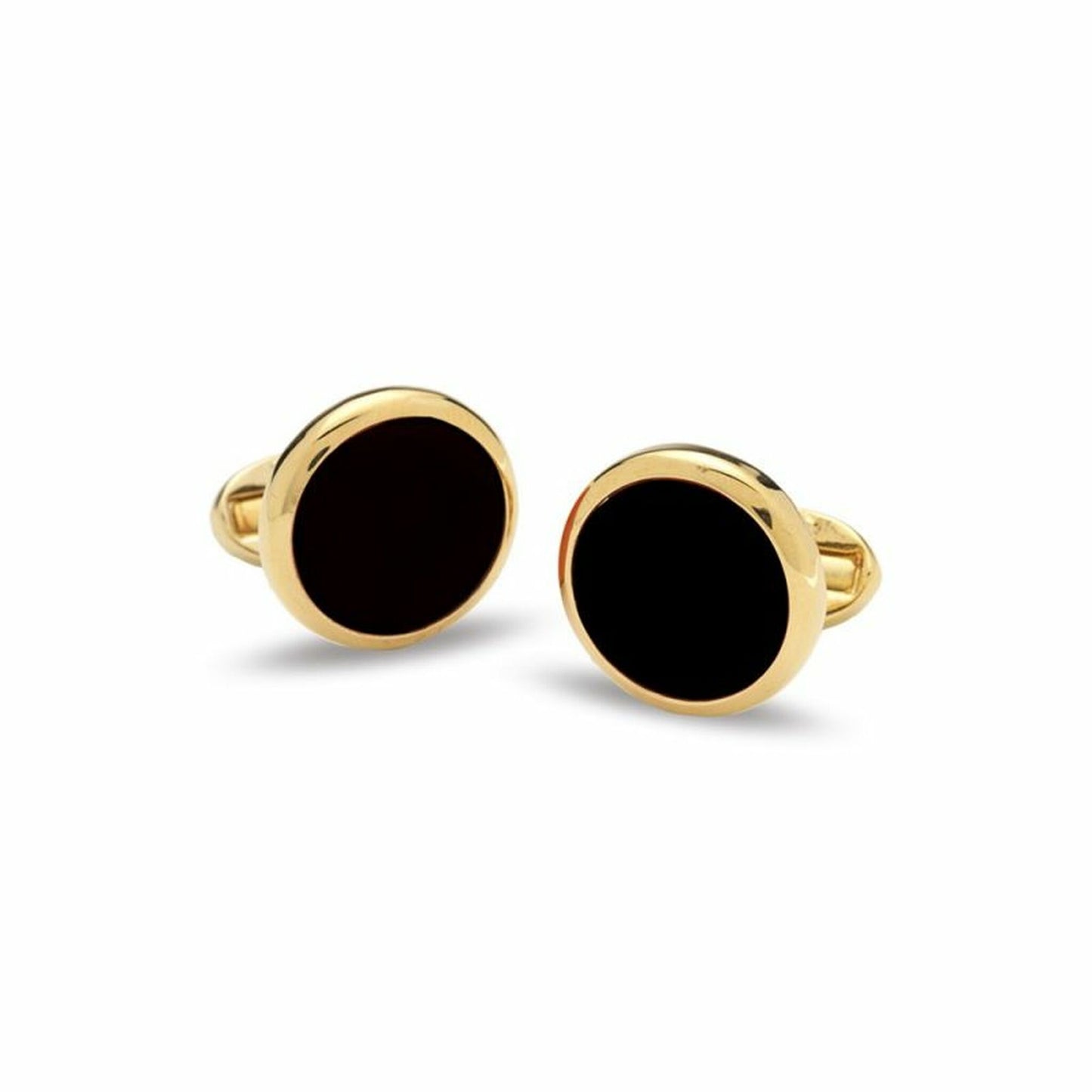 Halcyon Days Cufflinks | Custom Enamel Cufflinks | Gold and Silver