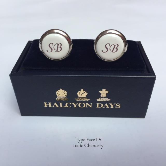 Halcyon Days Custom | Monogrammed Square Enamel Box