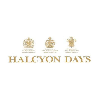 Halcyon Days Tiger Ashtray in Black and Gold | Tiger Cigar Ashtray