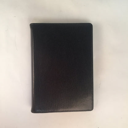 3 Ring Binder Address Book | Calf Leather | 6 by 3 Inches | Scarlet, Black, Brown, and Navy | Made in England | Charing Cross-Address Book-Sterling-and-Burke