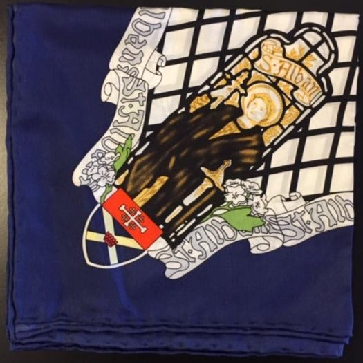 Custom Designed Silk Scarf | Finest Quality | Hand Rolled Edges | 14mm Pure Silk Twill | Washington, DC | Sterling and Burke Corporate-Sterling-and-Burke