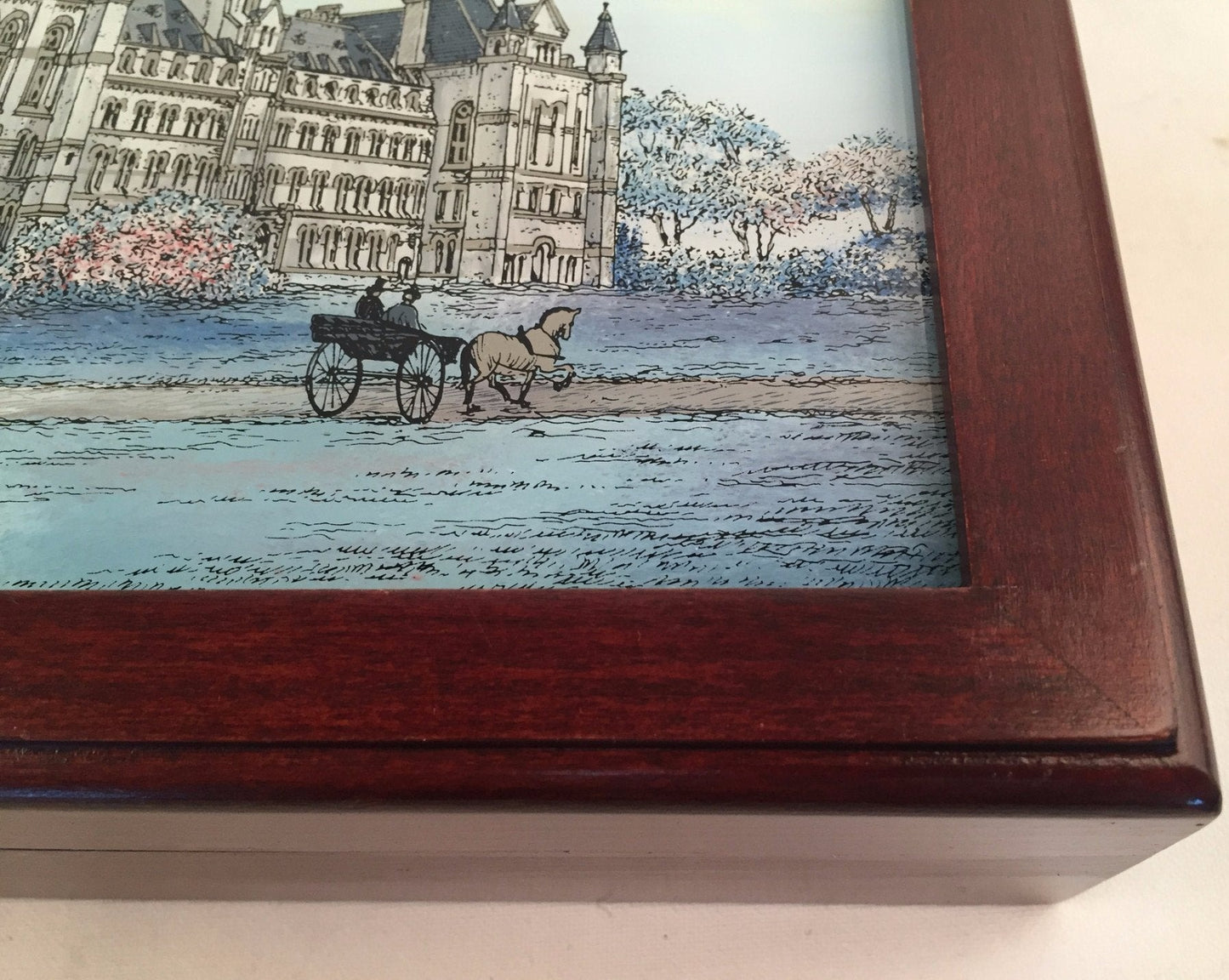 Georgetown University | Large Desk Box | Sample-Desk Accessory-Sterling-and-Burke