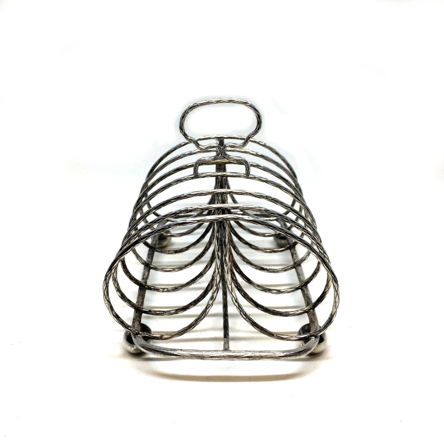 Antique Toast Rack / Letter Rack made in England.-Sterling-and-Burke
