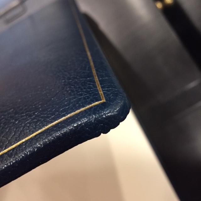 Custom Order for the Segura Family - Charing Cross Photo Album | Calf Leather | Navy | 15 1/2 by 11 Inches | Made in England-Photo Album-Sterling-and-Burke
