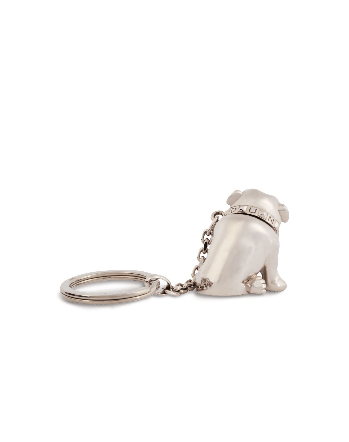 Dunhill Bulldog Key Fob in Palladium-Accessories-Sterling-and-Burke