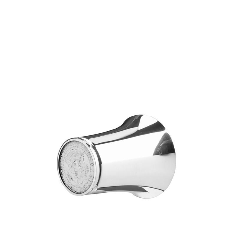 Potomac Boat Club | Fifty Cent Coin Jigger | Pewter | Made in USA | Sterling and Burke-Jigger-Sterling-and-Burke