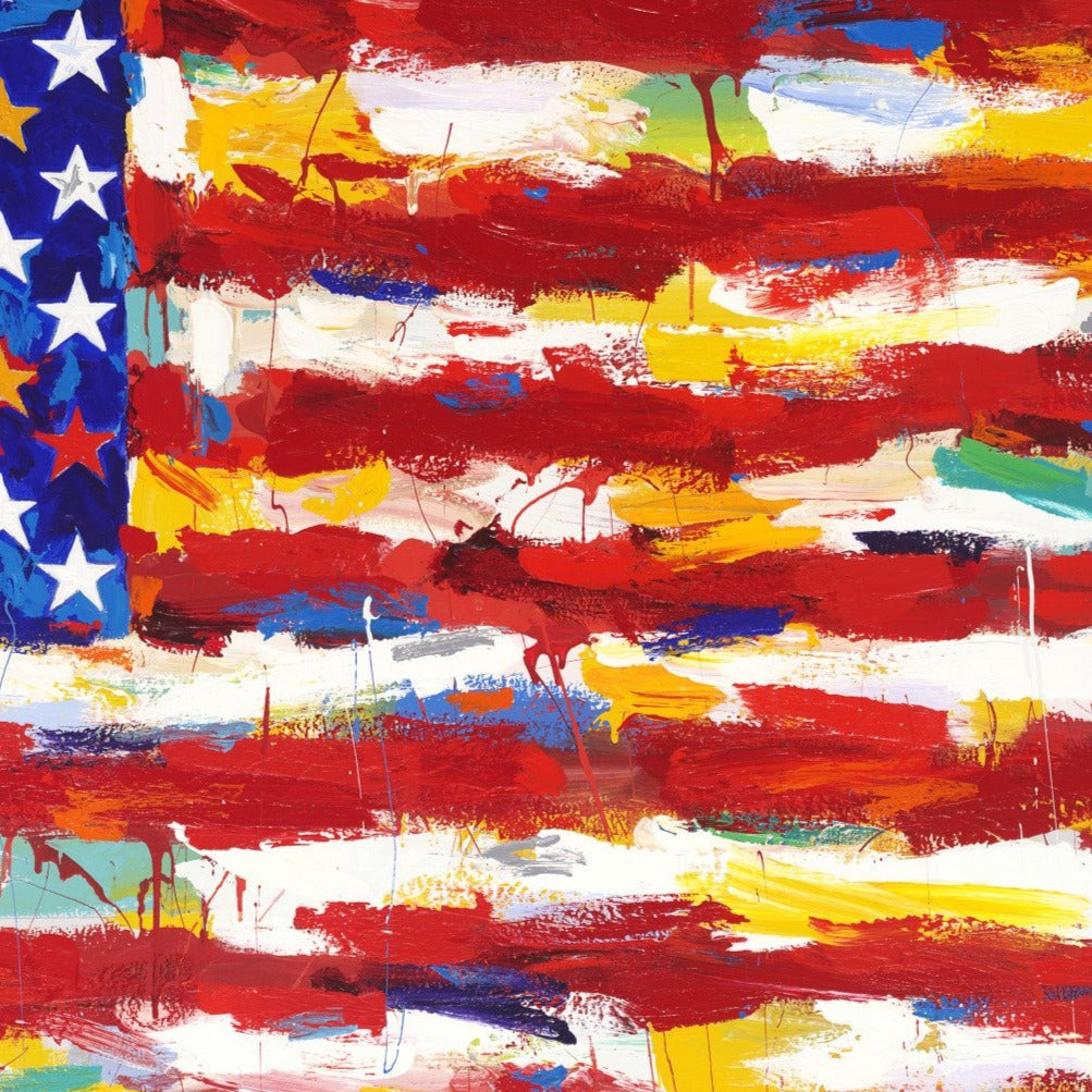 John Stango | American Flag I I Painting | USA Patriotic Artist