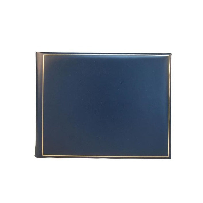 Joseph Gawler’s Sons | Funeral Service Guest Book | Small No.1 | Calf Leather with Full Name Engraved in Gold