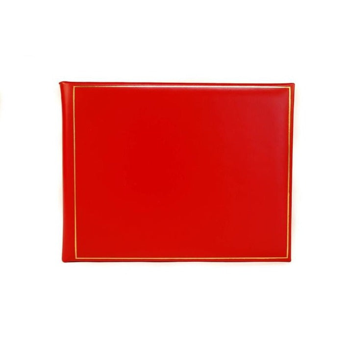 Joseph Gawler’s Sons | Funeral Service Guest Book | Small No.1 | Calf Leather with Full Name Engraved in Gold
