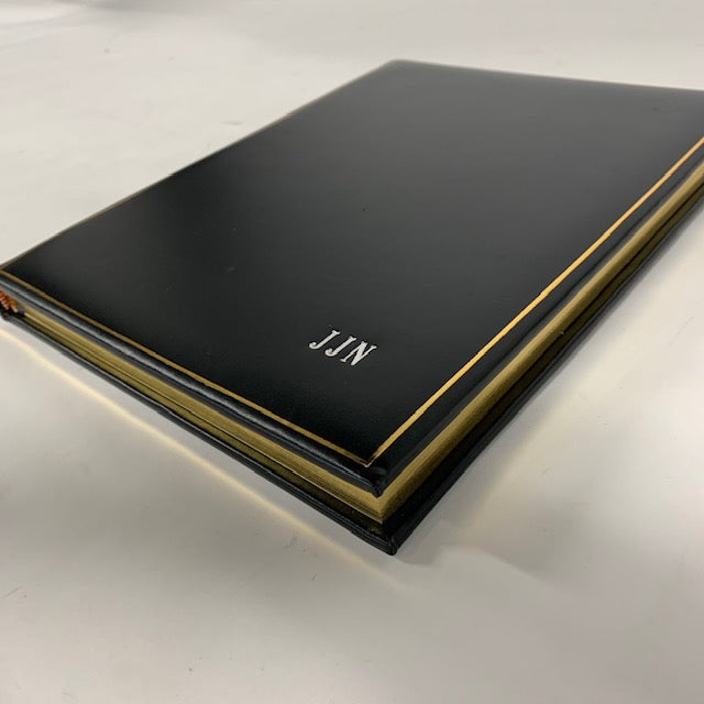 Personalized Custom Journal Book | Leather Notebook | Superior Quality | Classic Luxury | 8 by 10 Inches | Ruled Pages | Charing Cross
