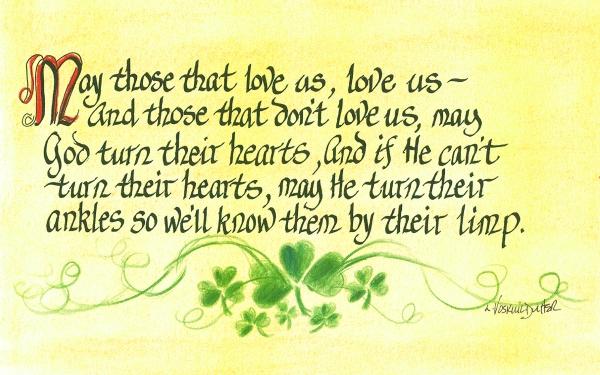 Bespoke Stationery | Kevin Cirilli | Irish Prayer | Off Set Printing