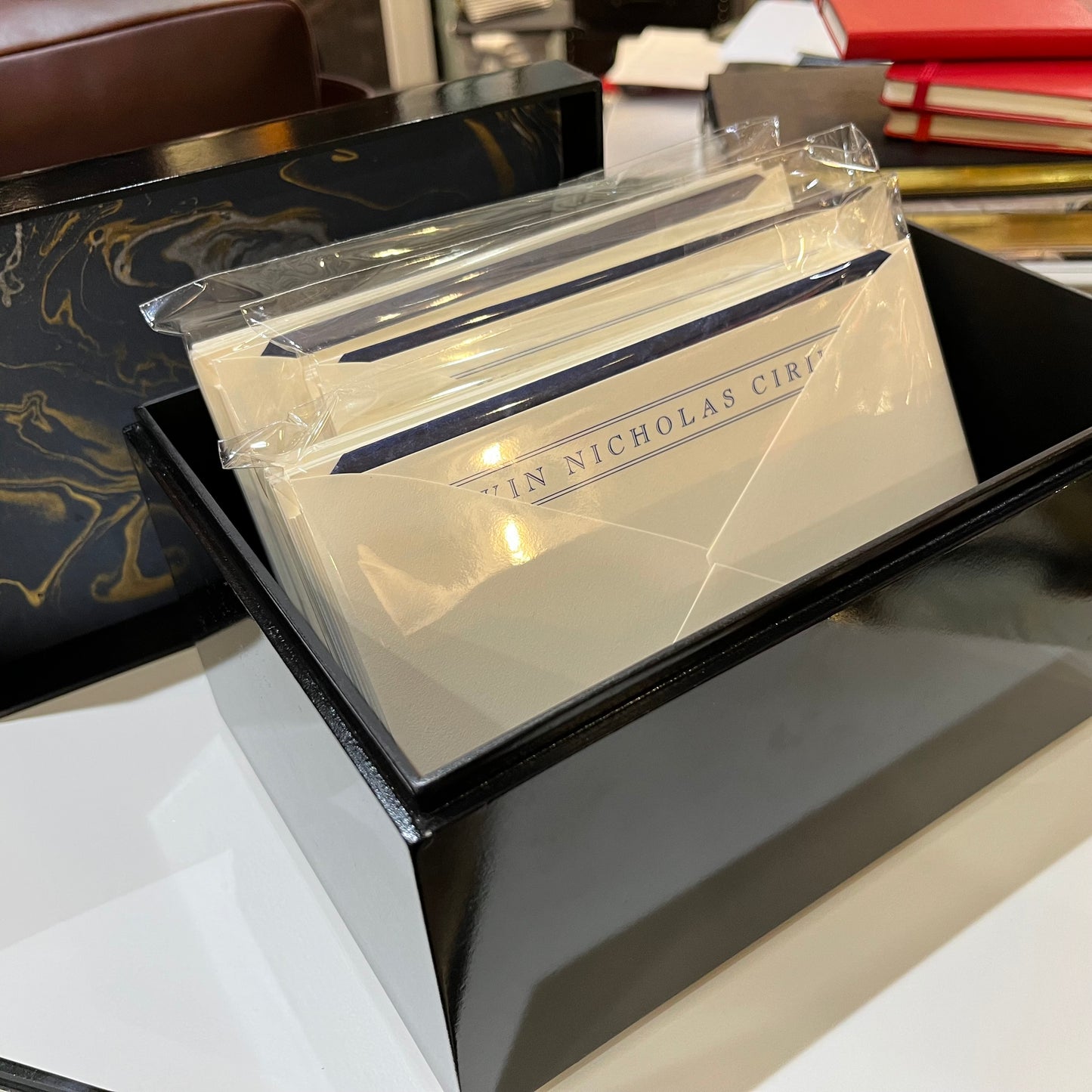 Bespoke Stationery | Kevin Cirilli | Large Correspondence Card & Envelope Sets | Hand Engraved