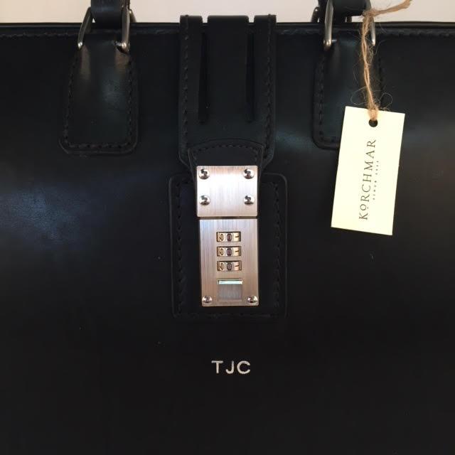 Churchill Briefcase | Classic Top Frame Leather | Korchmar Lawyers Briefcase-Briefcase-Sterling-and-Burke