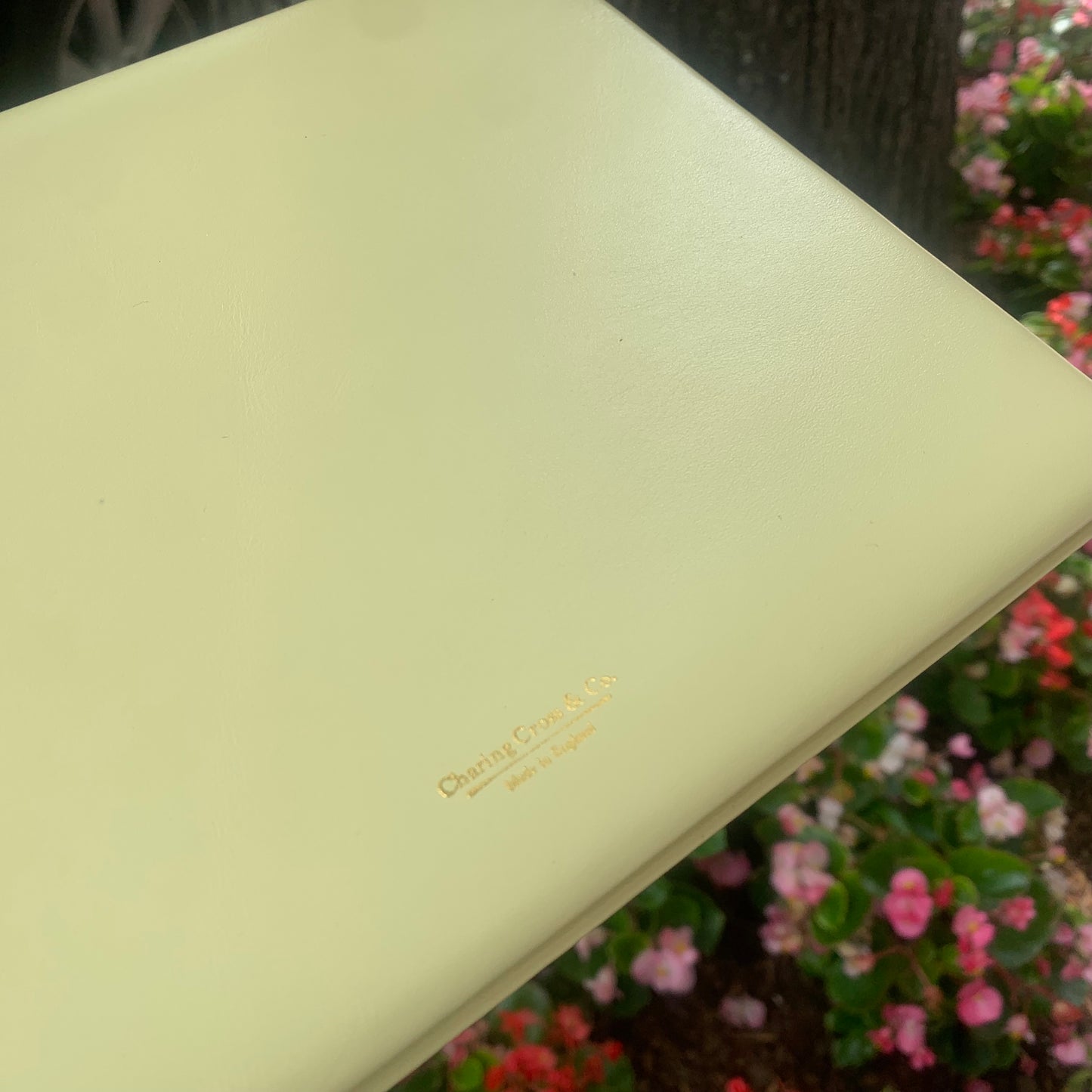 Leather Guest Book | Leather Visitors Book | Guests with Lines Interior | Thin | 7 by 9 Inches | Hand Made in England | Charing Cross