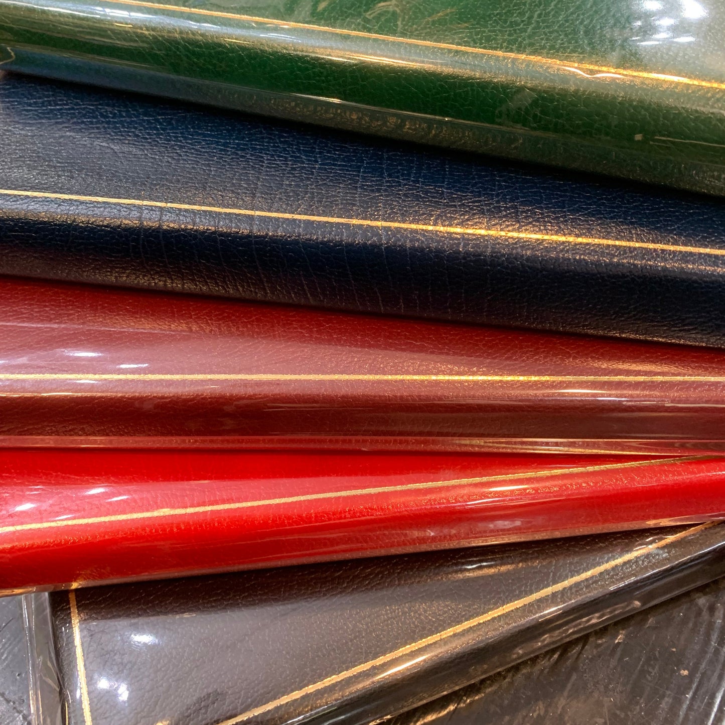 Leather Notebook / Guest Book, 9" x 7" | Vertical | Blank Pages | Buffalo Calf | Charing Cross