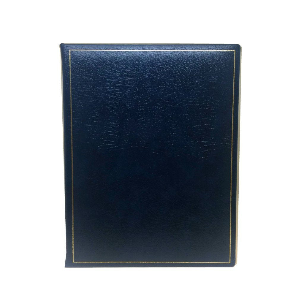 Leather Notebook, 8 by 10 Inches, Blank Pages - POS-Notebooks-Sterling-and-Burke