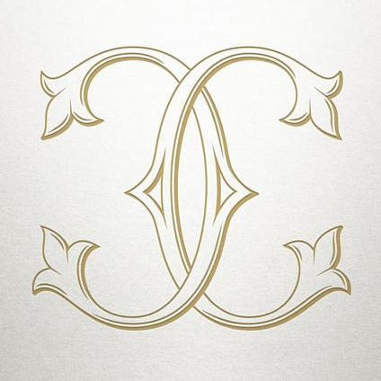 Bespoke Monogram Samples | Custom Victorian Monograms | Hand Engraved Stationery and Invitations | Elegant Monogram Examples-Stationery-Sterling-and-Burke