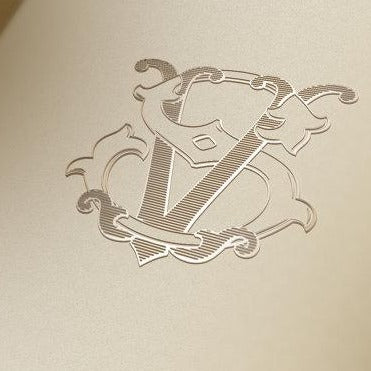 Bespoke Monogram Samples | Custom Victorian Monograms | Hand Engraved Stationery and Invitations | Elegant Monogram Examples-Stationery-Sterling-and-Burke