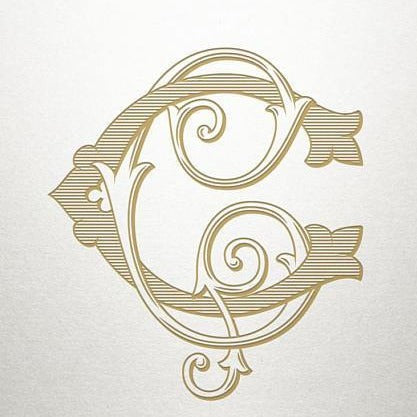 Bespoke Monogram Samples | Custom Victorian Monograms | Hand Engraved Stationery and Invitations | Elegant Monogram Examples-Stationery-Sterling-and-Burke