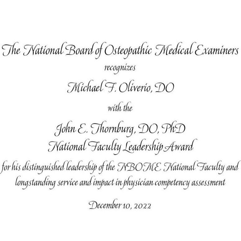 December 2022 | Bespoke Awards for NBOME | PROOFS & FINAL