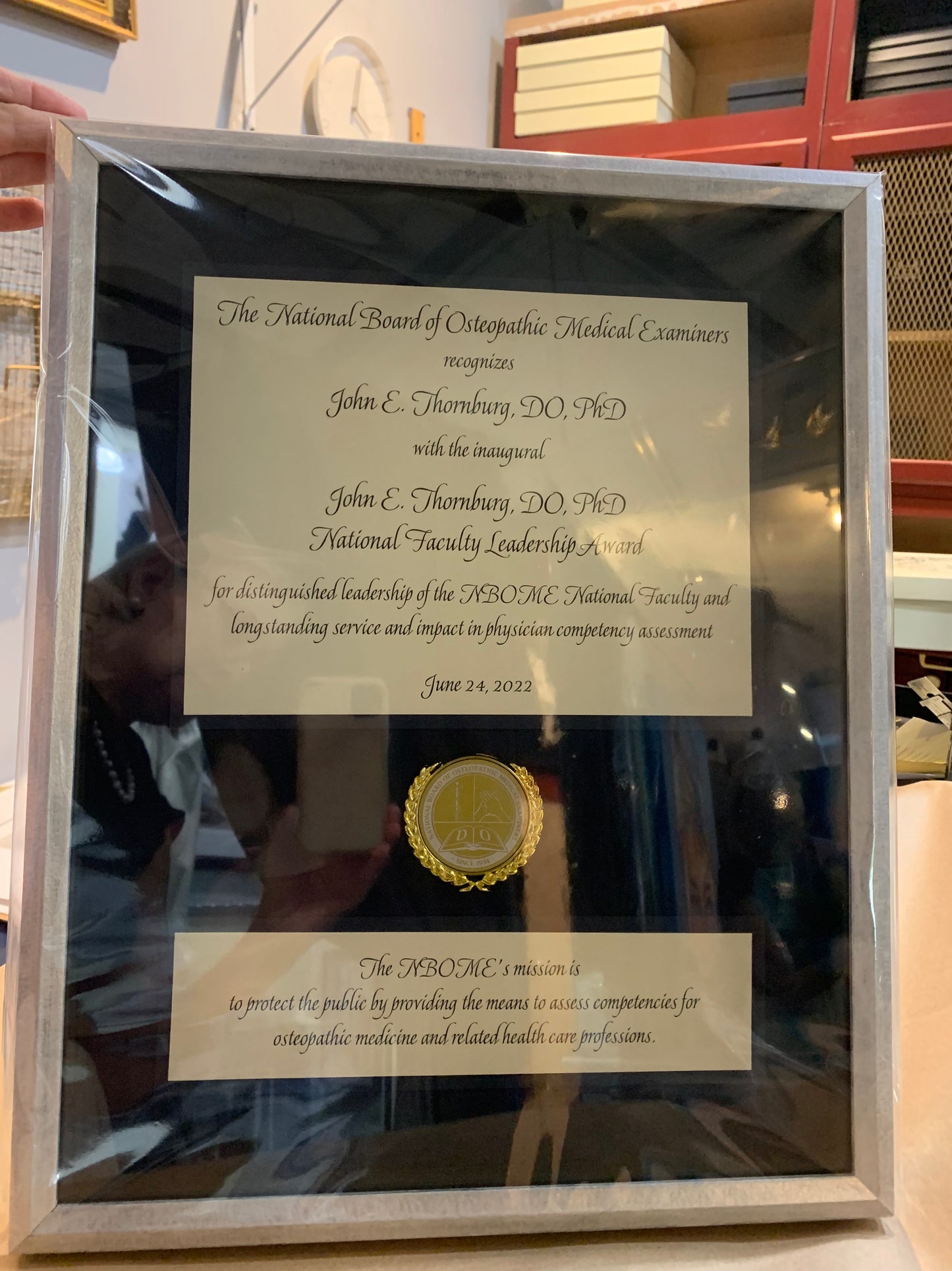 Bespoke Awards for NBOME | 24 June 2022 | Santucci and Thornburg Awards
