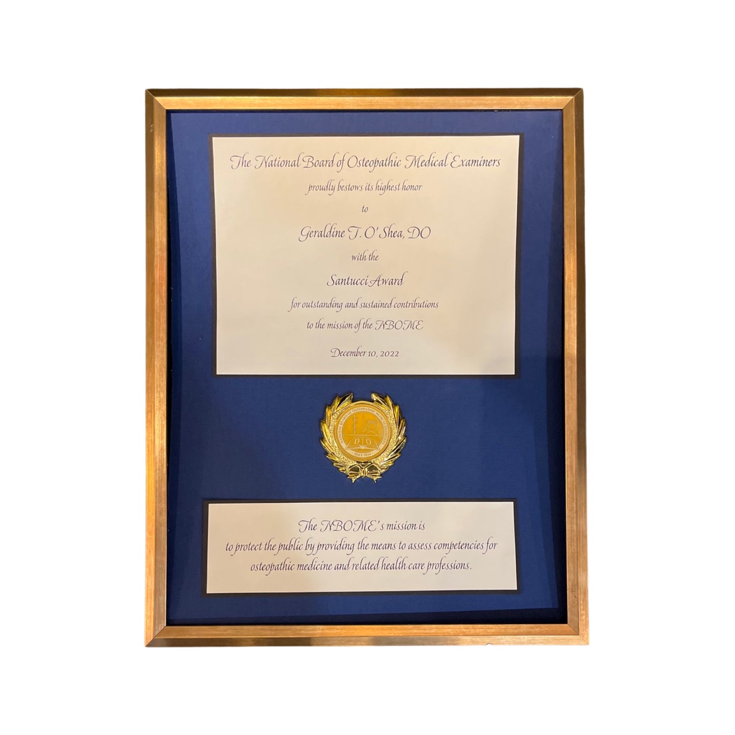 December 2022 | Bespoke Awards for NBOME | PROOFS & FINAL