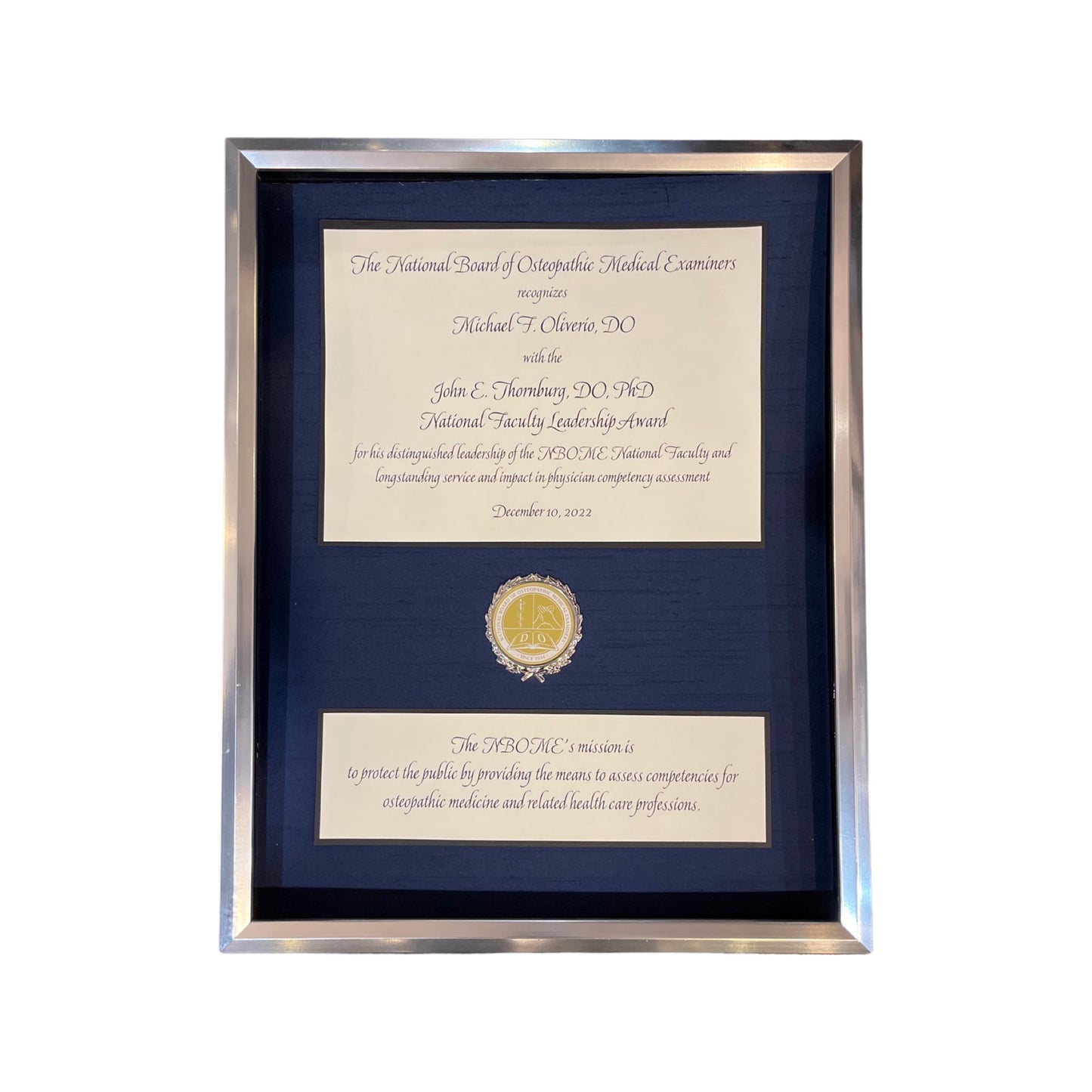 December 2022 | Bespoke Awards for NBOME | PROOFS & FINAL