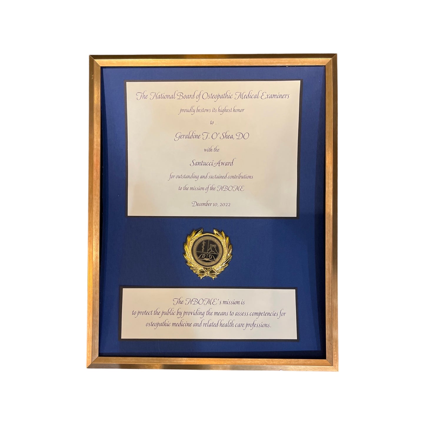 December 2022 | Bespoke Awards for NBOME | PROOFS & FINAL