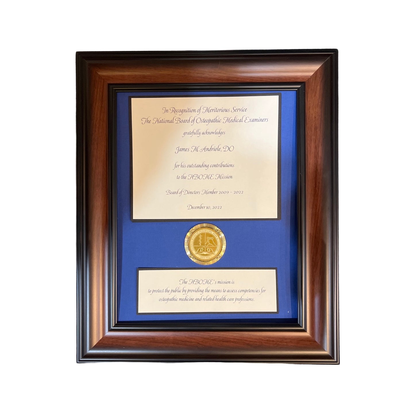 December 2022 | Bespoke Awards for NBOME | PROOFS & FINAL