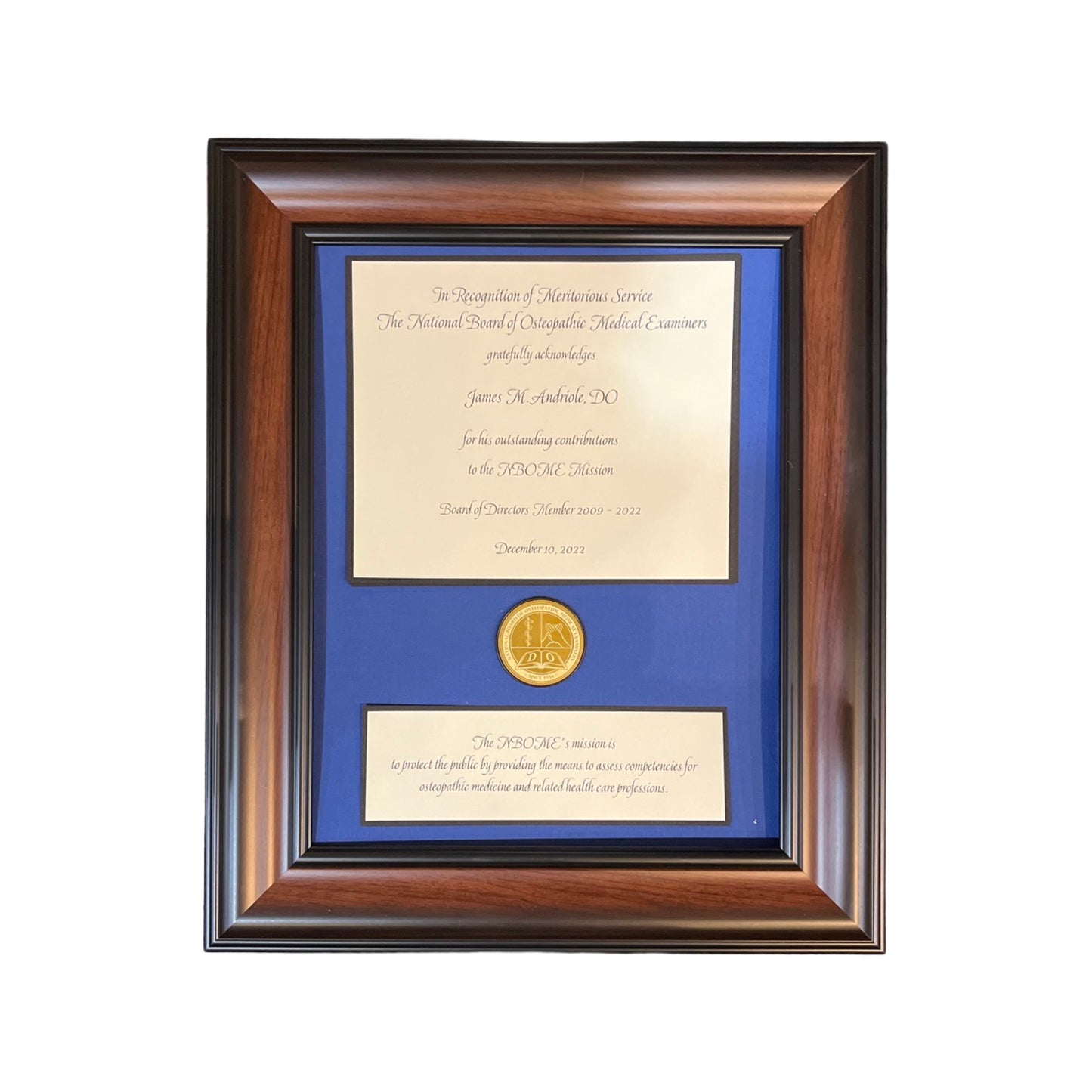 December 2022 | Bespoke Awards for NBOME | PROOFS & FINAL