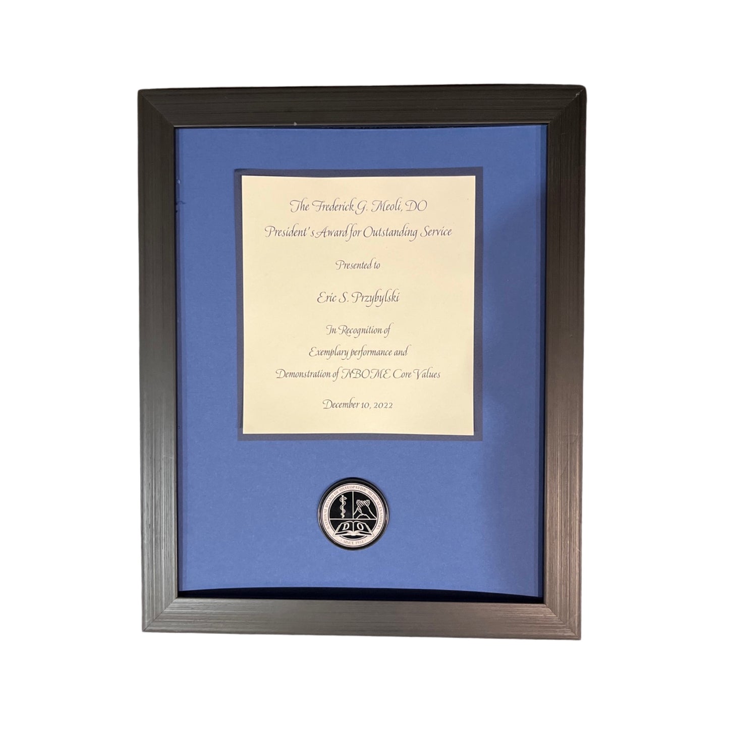 December 2022 | Bespoke Awards for NBOME | PROOFS & FINAL