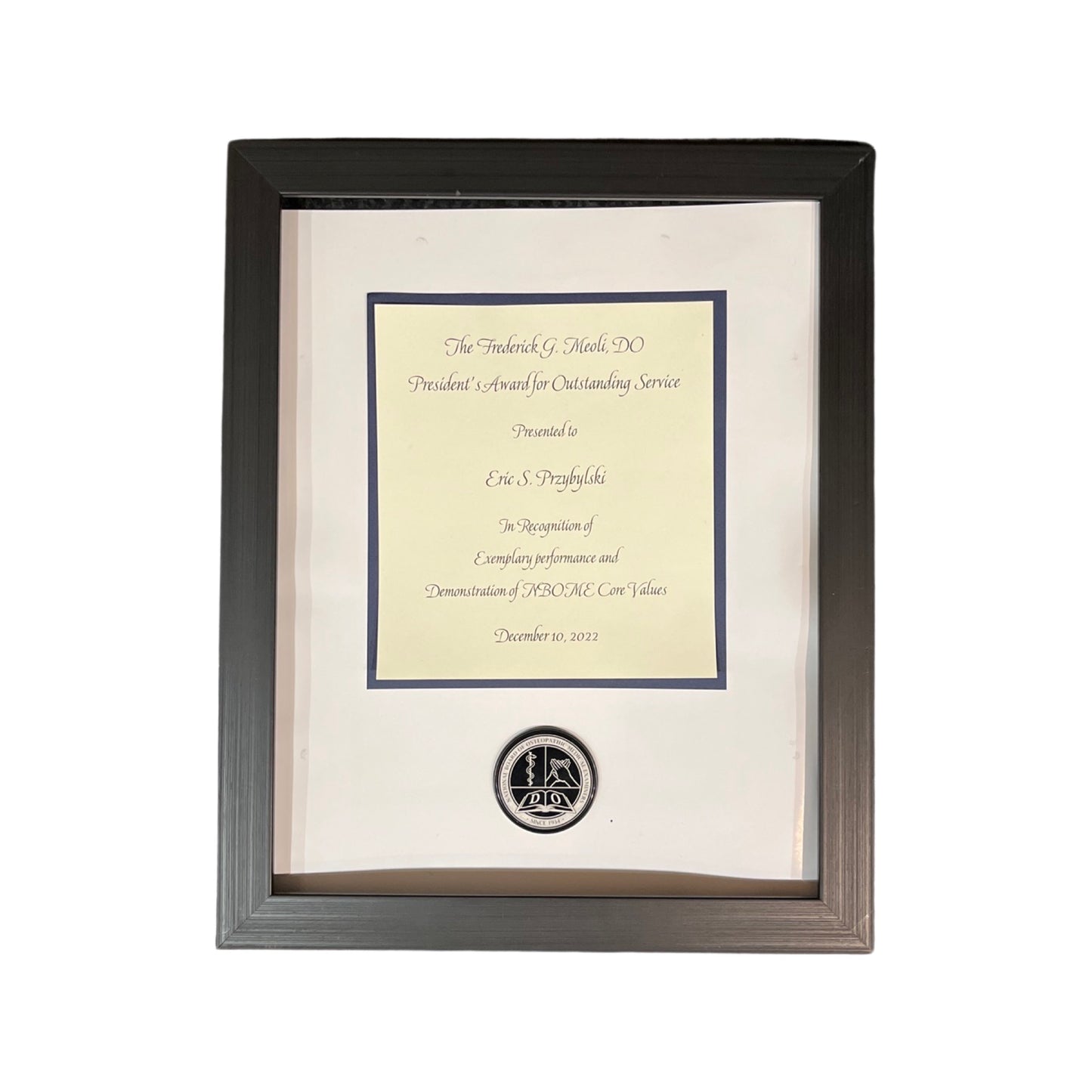 December 2022 | Bespoke Awards for NBOME | PROOFS & FINAL