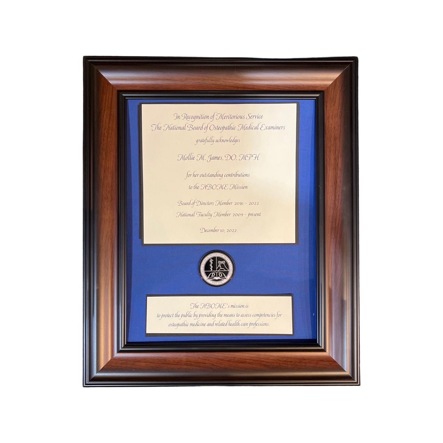 December 2022 | Bespoke Awards for NBOME | PROOFS & FINAL