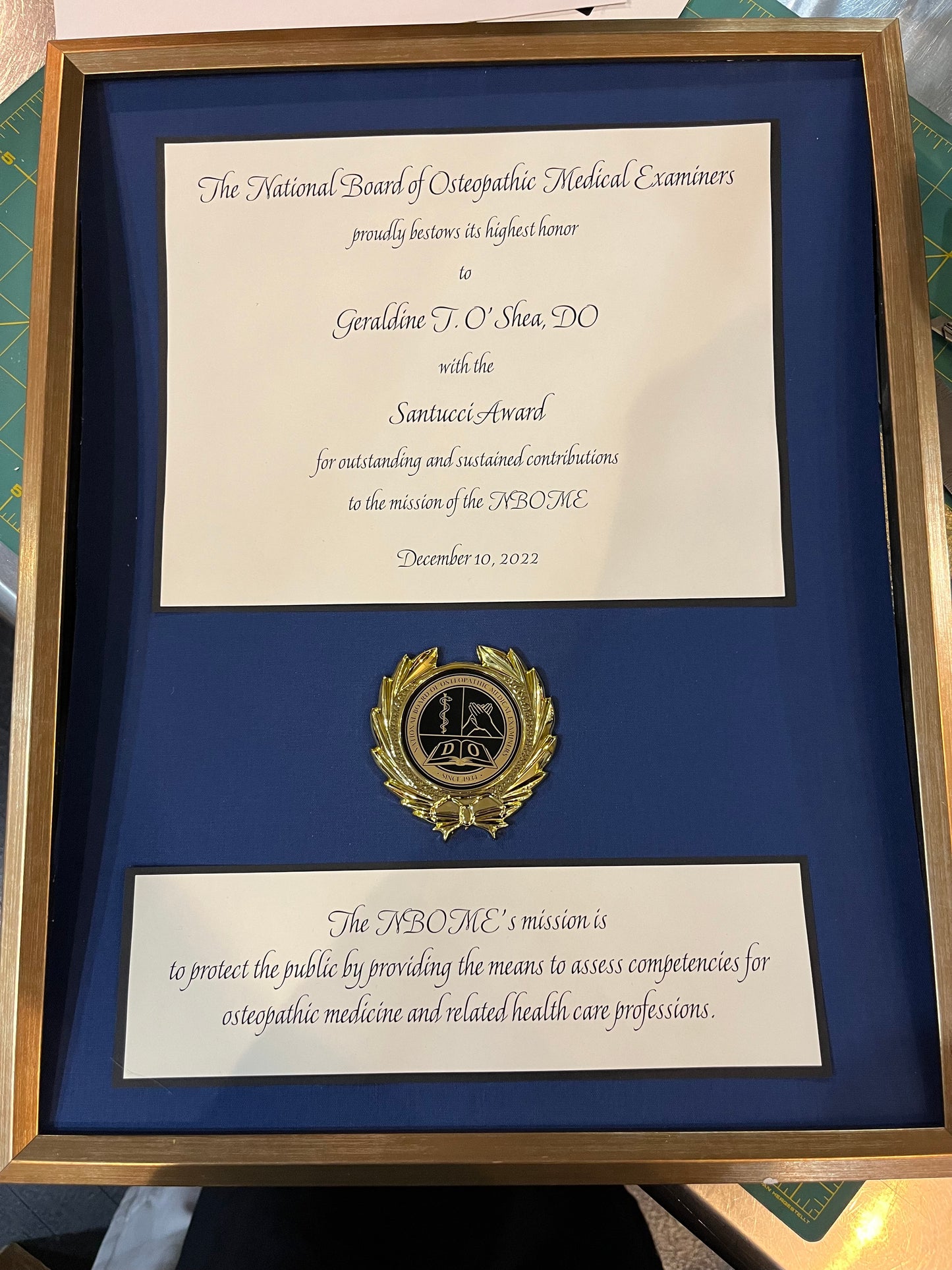 December 2022 | Bespoke Awards for NBOME | PROOFS & FINAL