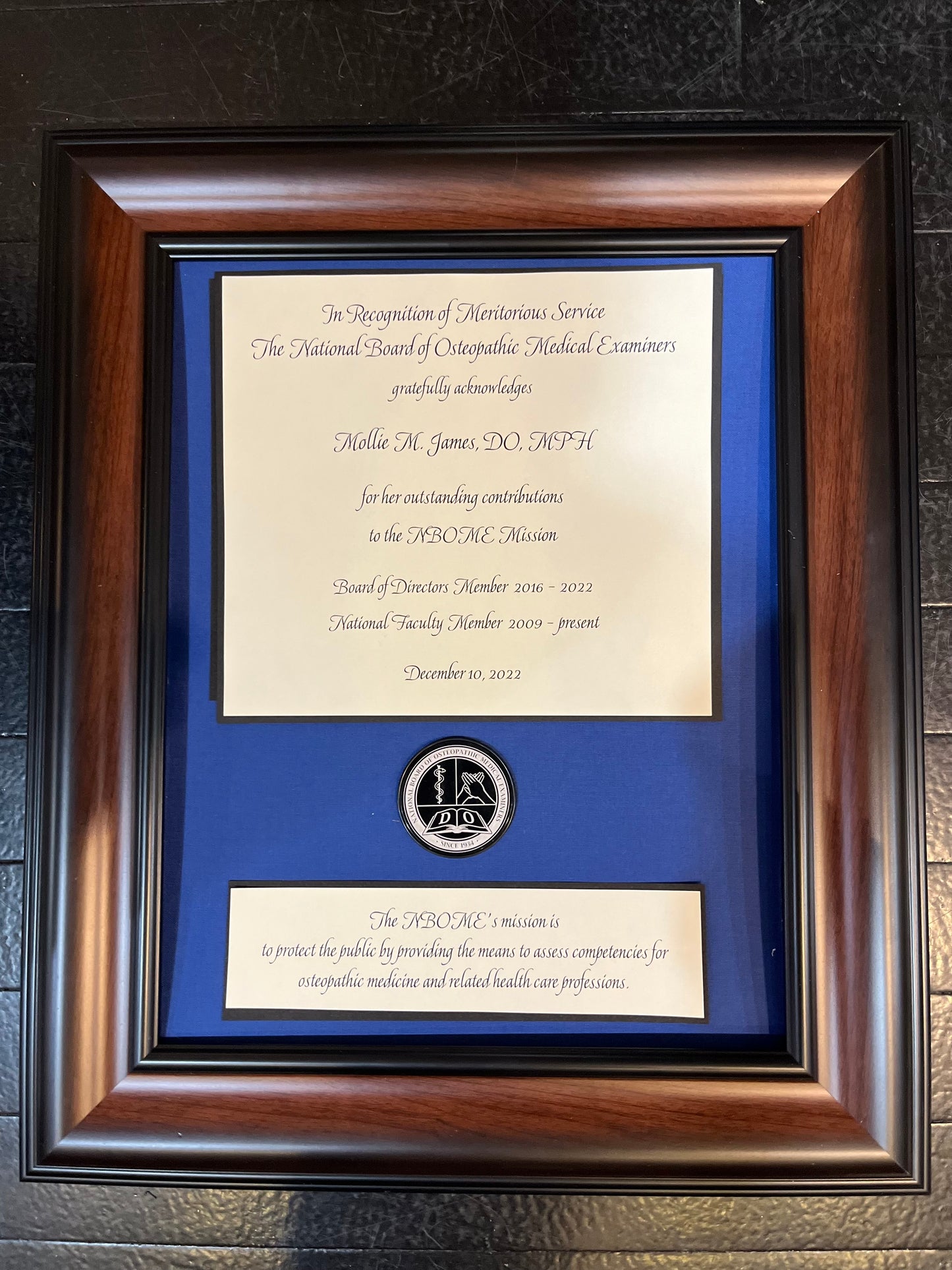 December 2022 | Bespoke Awards for NBOME | PROOFS & FINAL