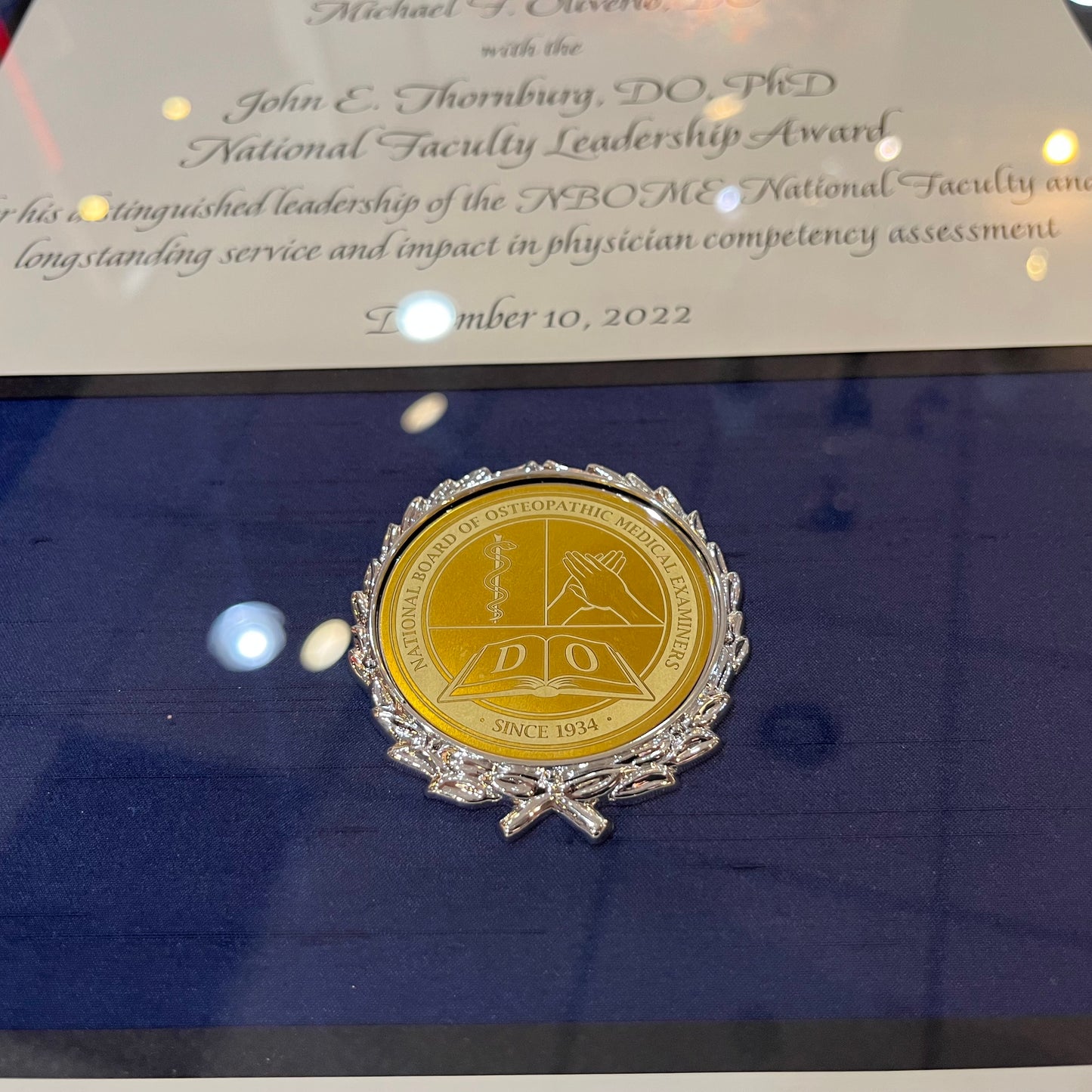 February 2023 | Replacement Award for NBOME | THORNBERG | Packaging & Delivery