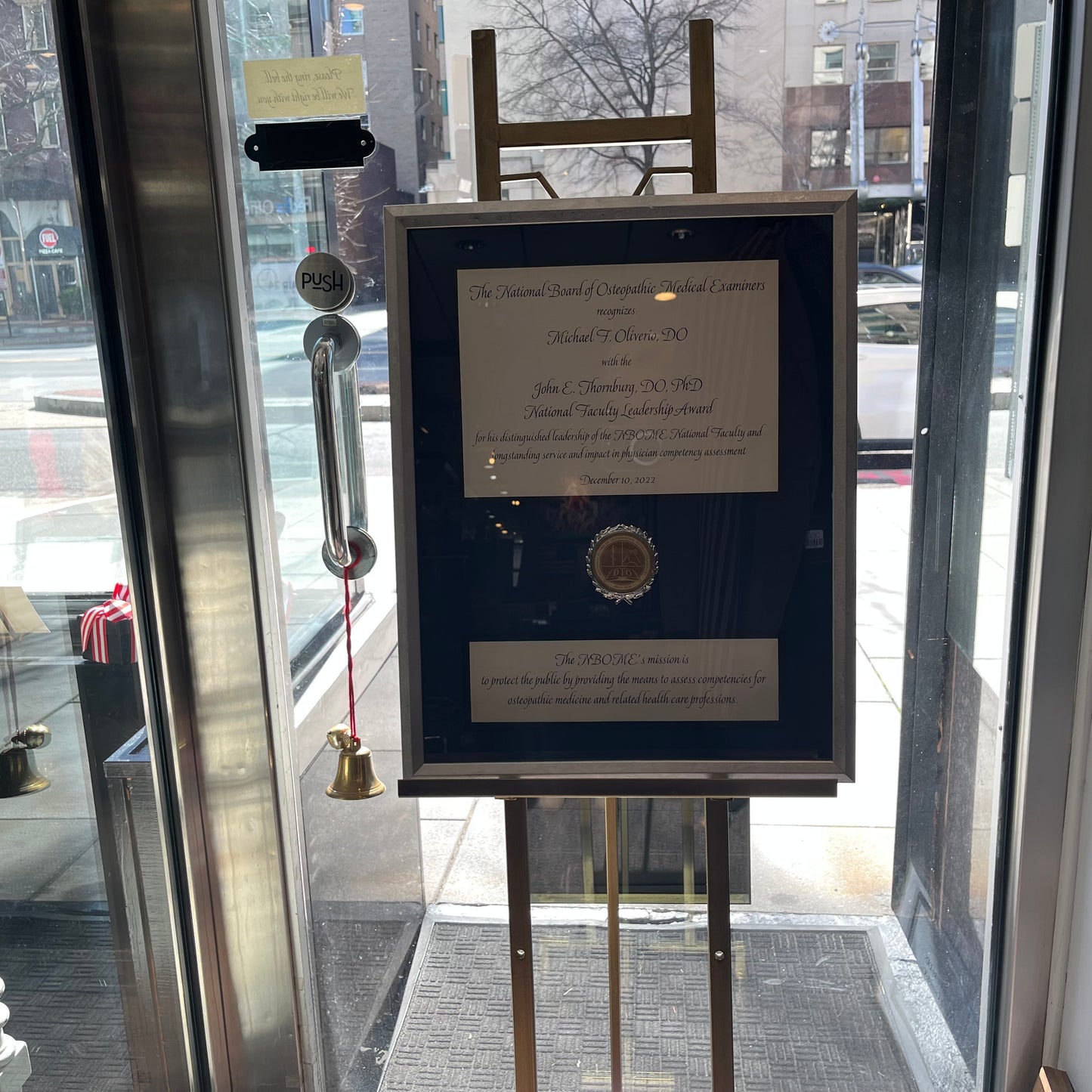 February 2023 | Replacement Award for NBOME | THORNBERG | Packaging & Delivery