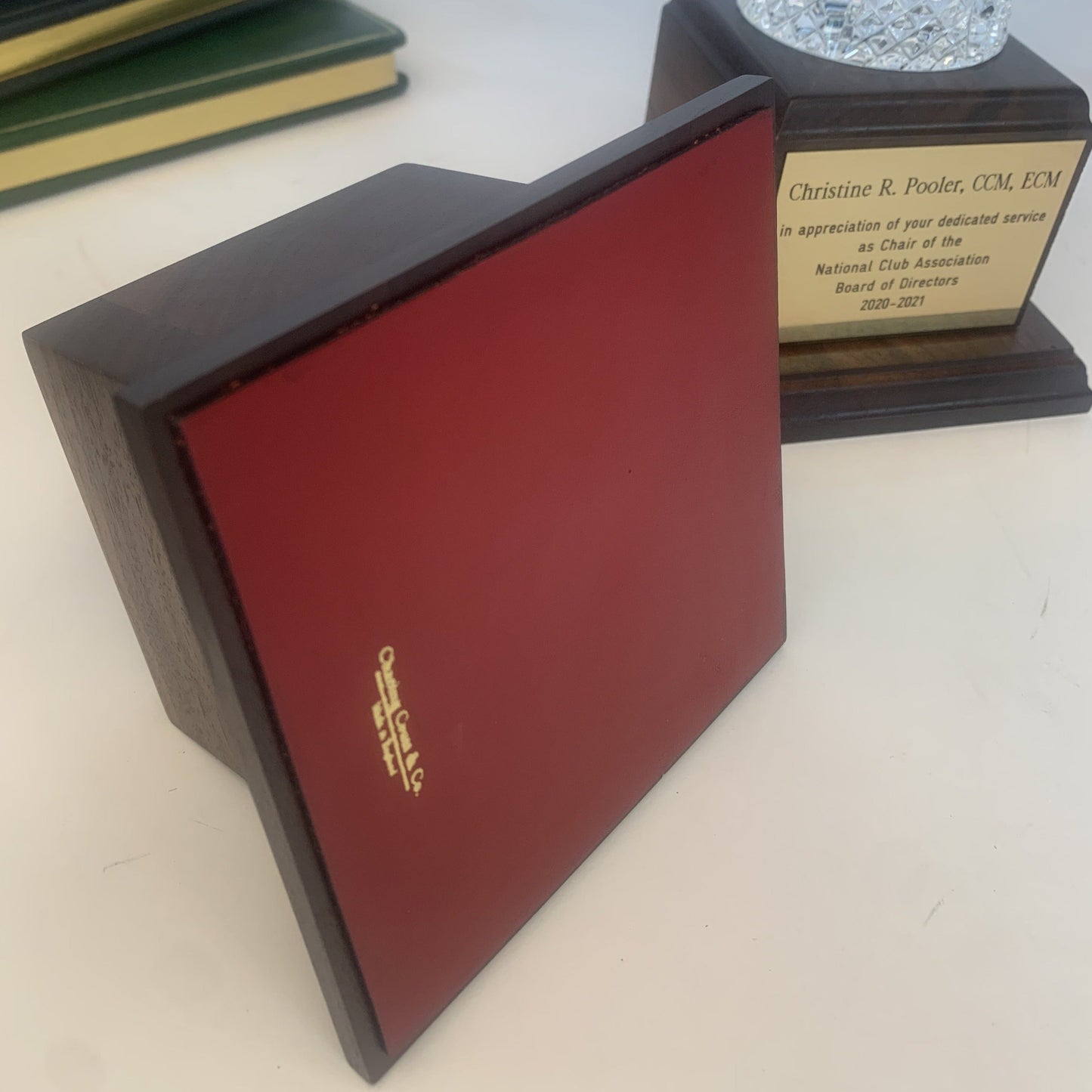 Award Base Options | Superior Quality | Bespoke Base | Mahogany, Rosewood, Slate