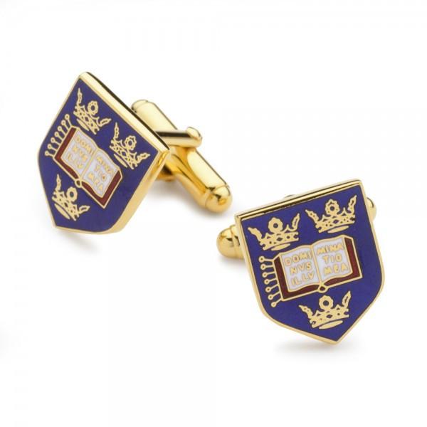 Oxford University Cufflinks-Cufflinks-Sterling-and-Burke
